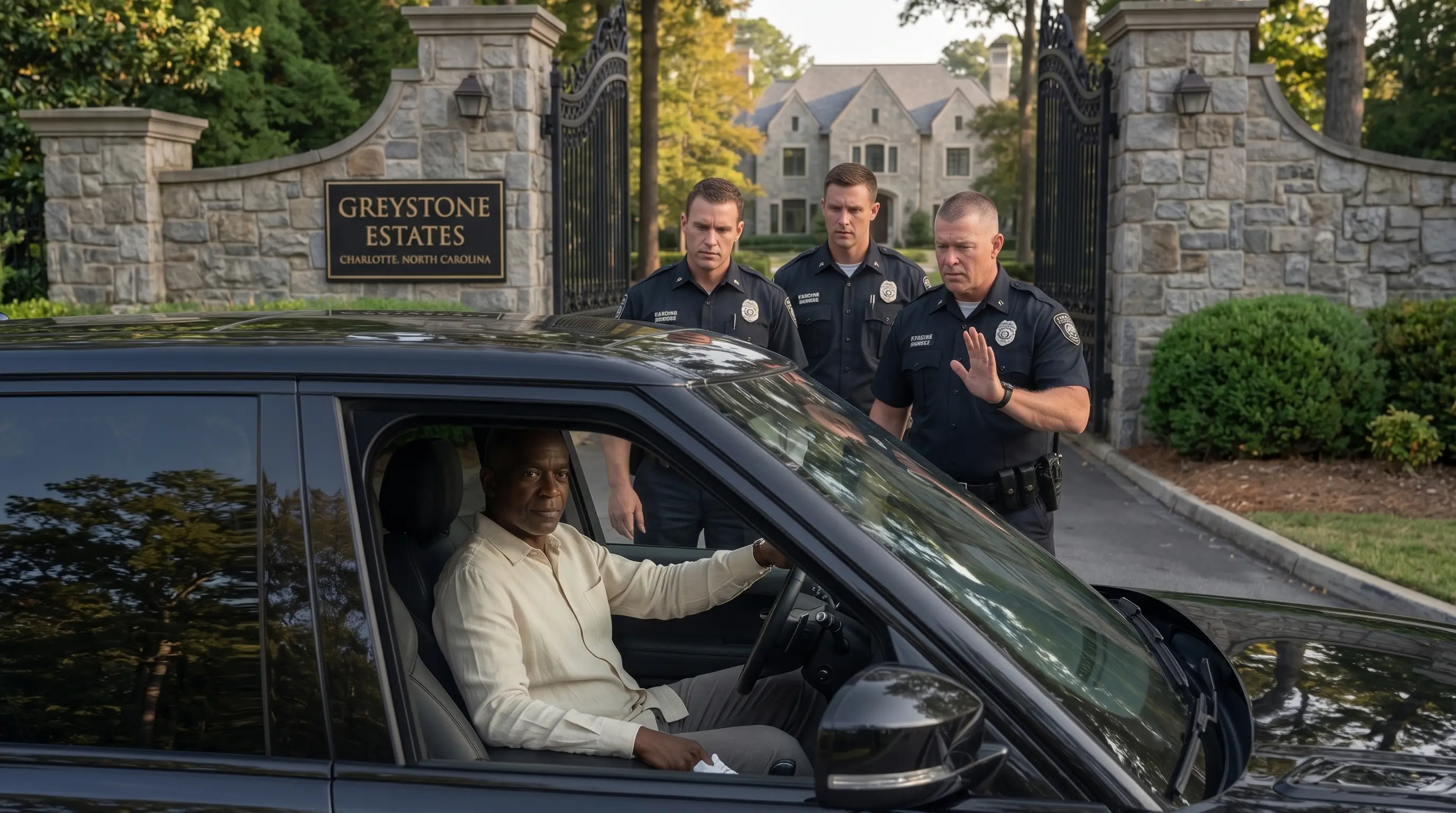 Guards Blocked a Black CEO from His Own Mansion — One Phone Call Later, They Were Fired