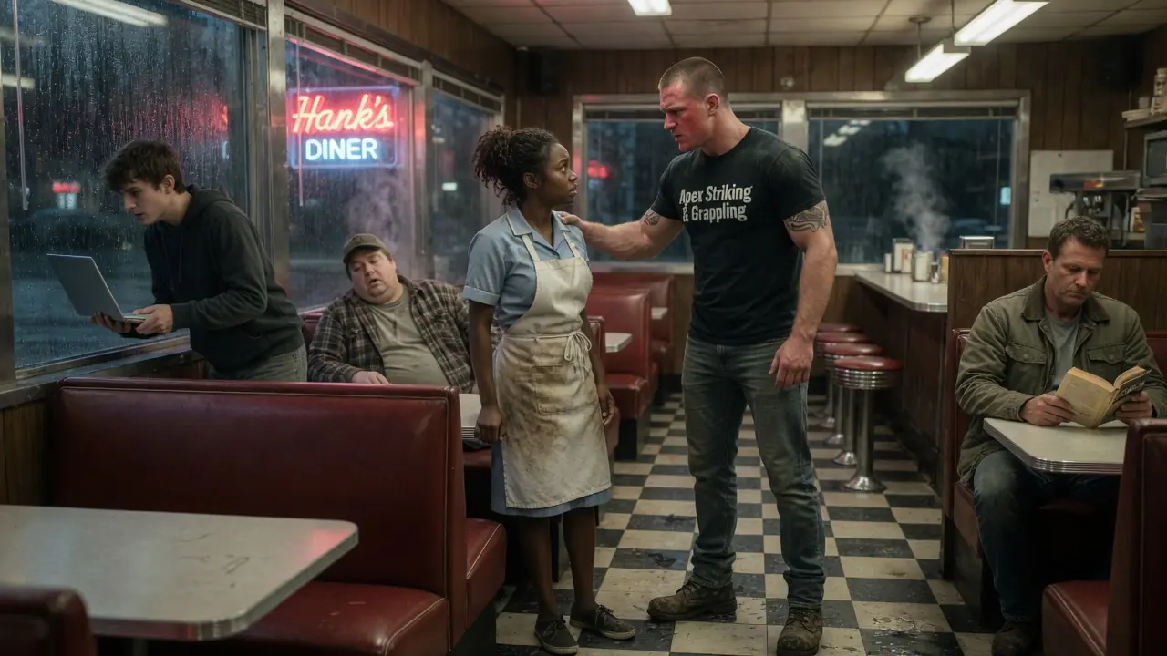 The Loud Fighter Picked On A Black Waitress In The Wrong Diner