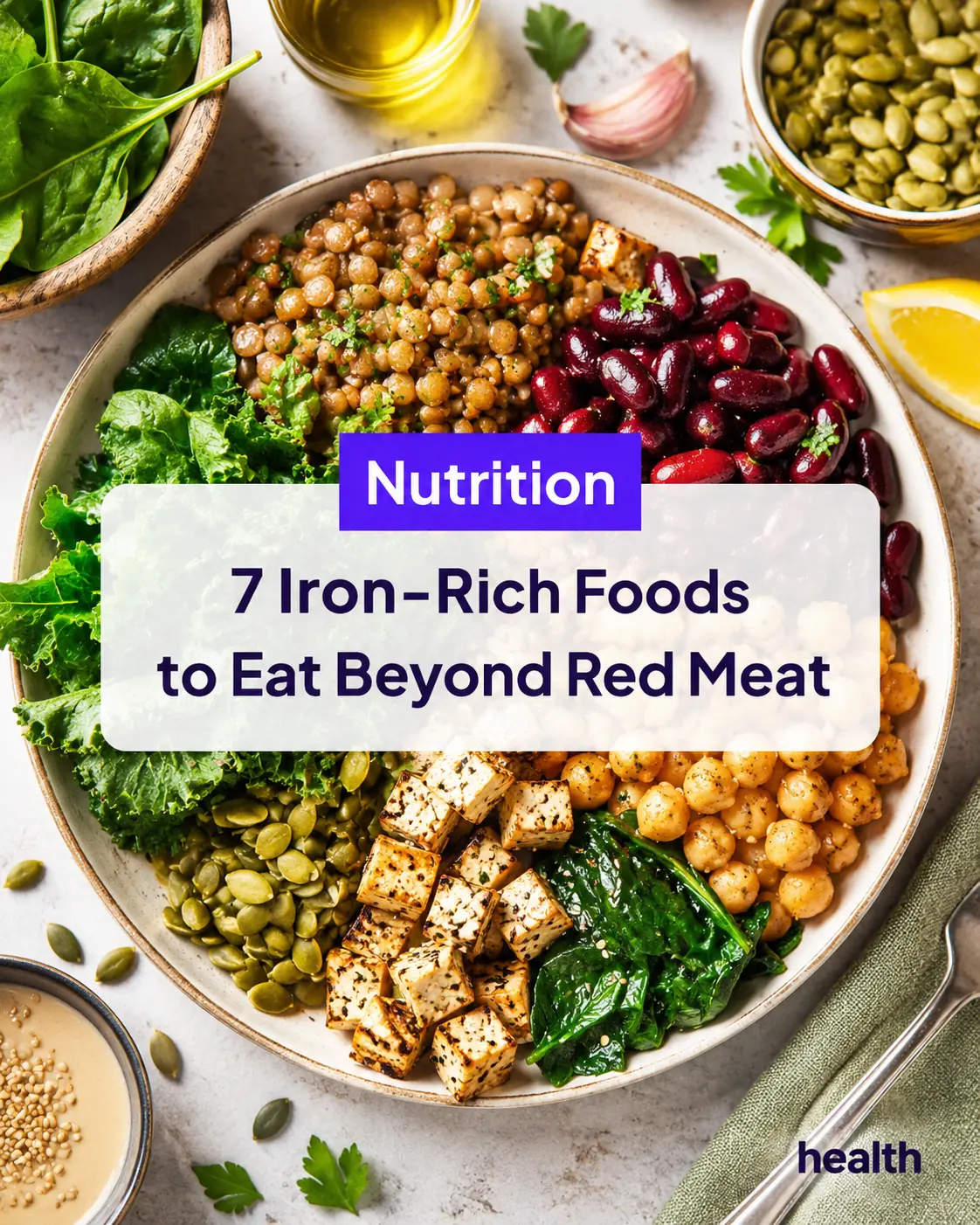 7 Foods With More Iron Than Red Meat