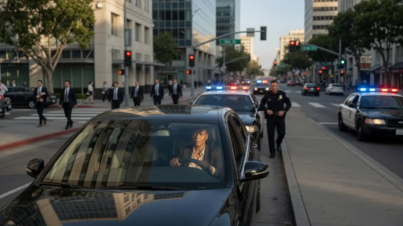The Officer Stopped A Black Woman In A Mercedes — Then She Said Six Words That Changed Everything