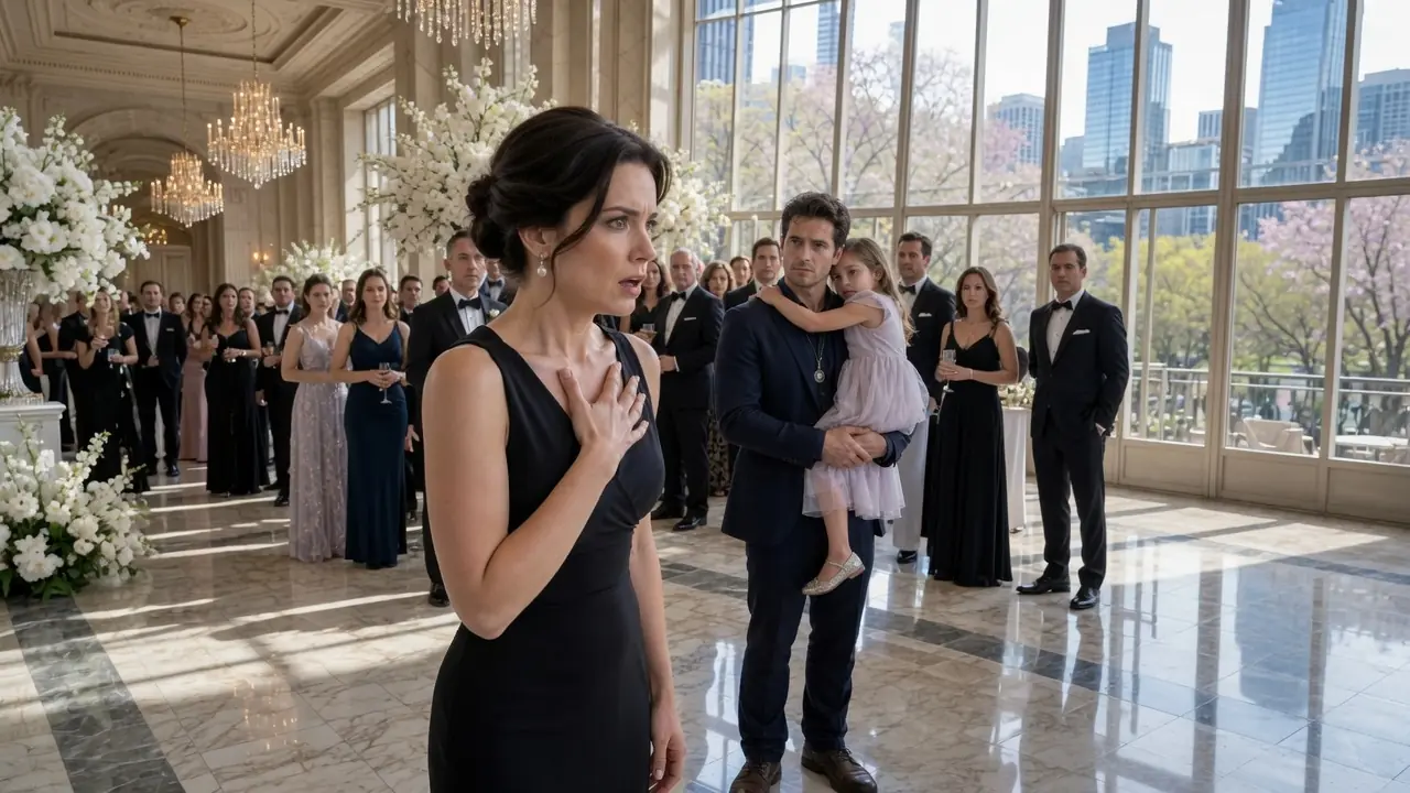 A Billionaire CEO Saw Her Late Husband's Necklace on a Single Dad