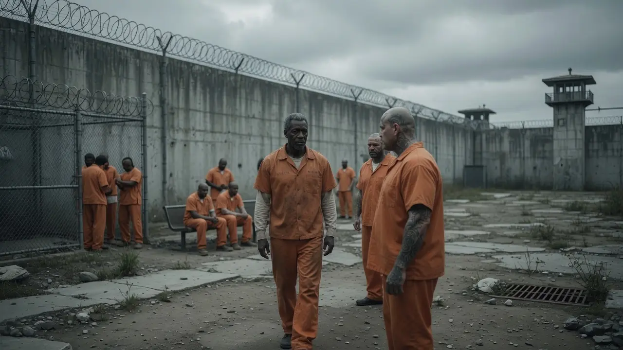 The Prison King Humiliated An Old Man — Then The Yard Learned Why He Stayed Quiet