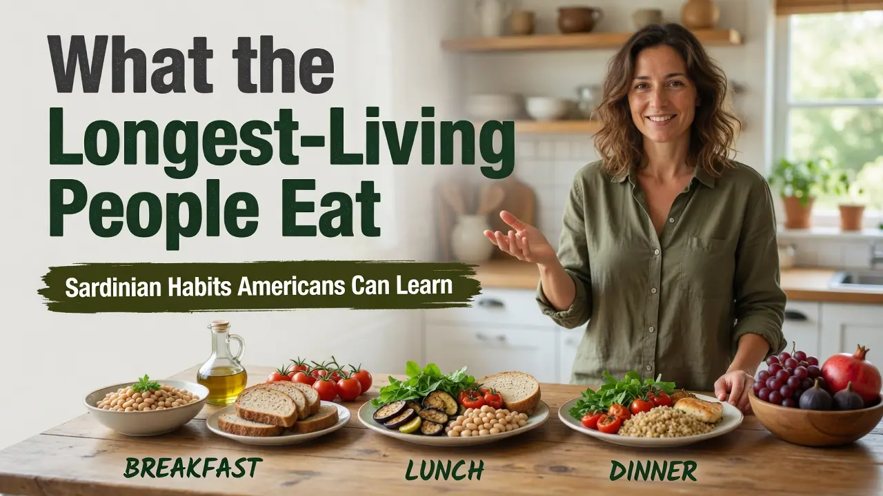 What the Longest-Living People Eat in a Day — Sardinian-Inspired Habits Americans Can Learn From