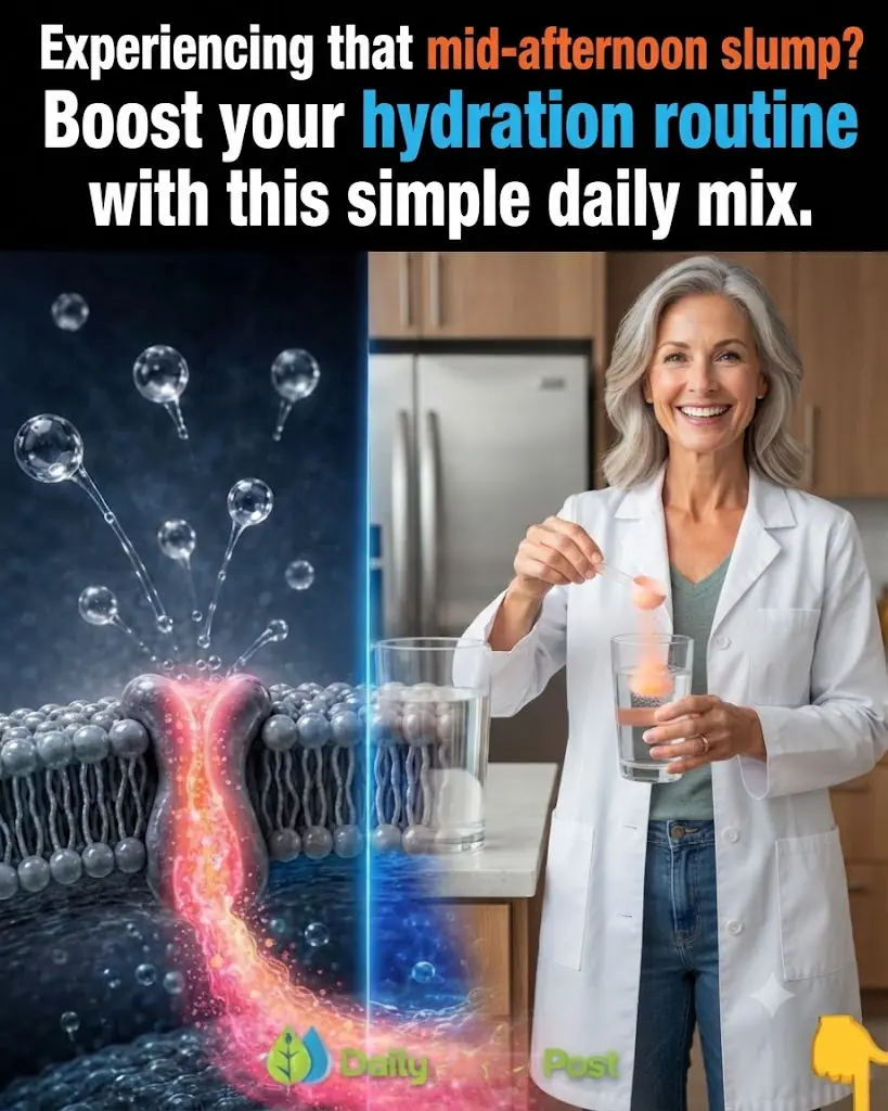 Feeling drained by mid-morning? One small addition to your water may be the fix