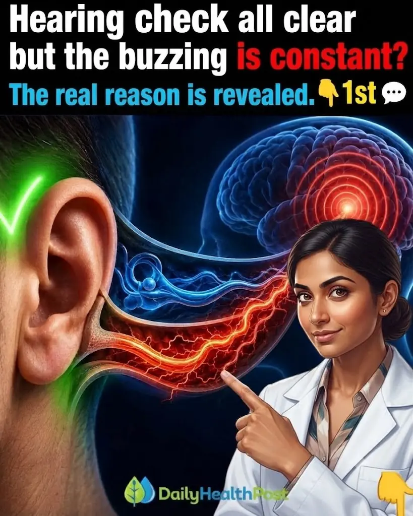 If your hearing test came back normal but the ringing never stopped, this may explain why