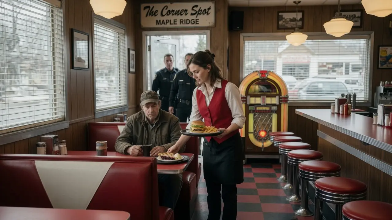 A Simple Waitress Defended a Billionaire CEO From Police — Next Day, He Revealed His Identity