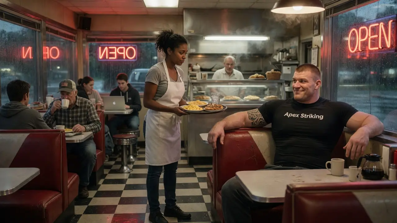 A Cocky MMA Fighter Humiliated a Black Waitress — He Had No Idea Who Was Sitting in the Corner