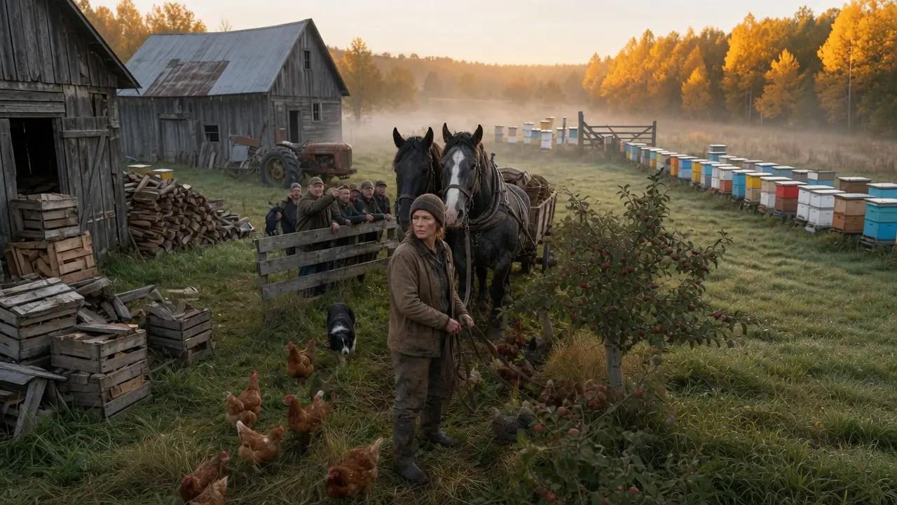 Everyone Laughed When She Brought Horses to a Dying Orchard — Then Harvest Season Came