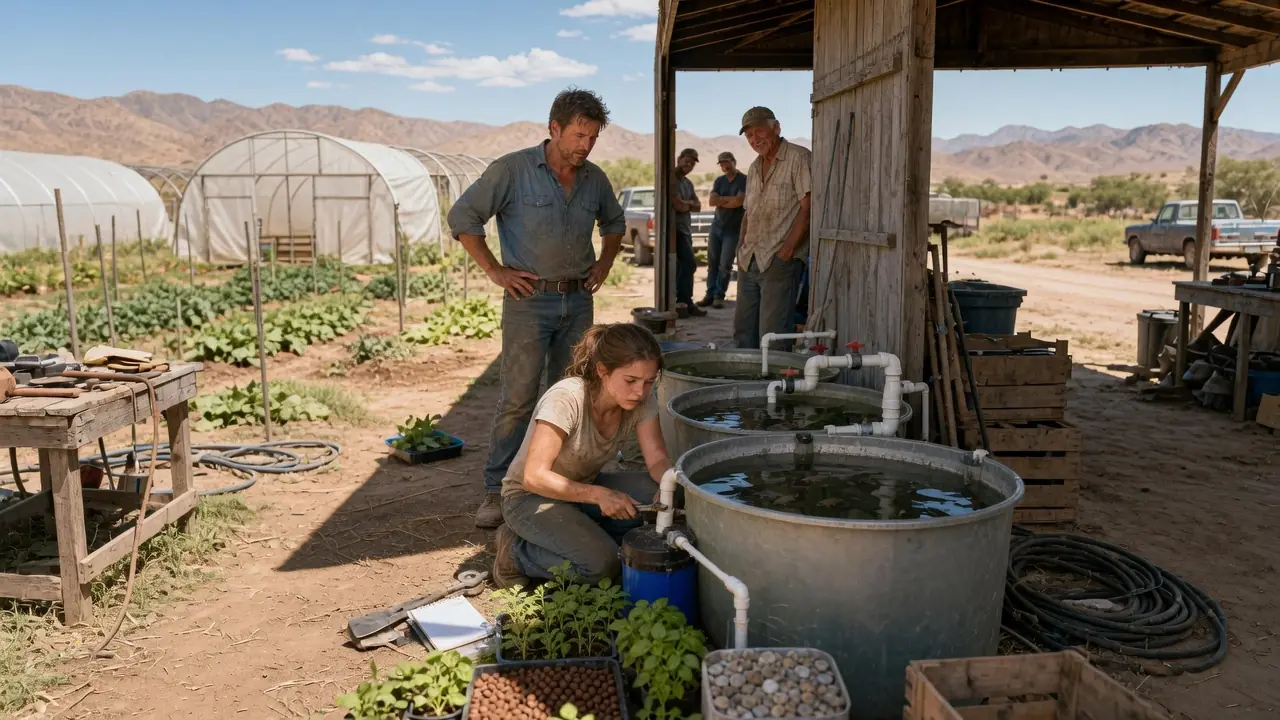 They Laughed When She Raised Fish to Grow Crops — Then the Drought Hit