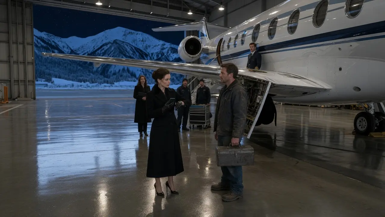 The CEO Said “Fix My Plane and I’ll Grant One Wish” — The Single Dad Said, “My Daughter Needs a Mom”