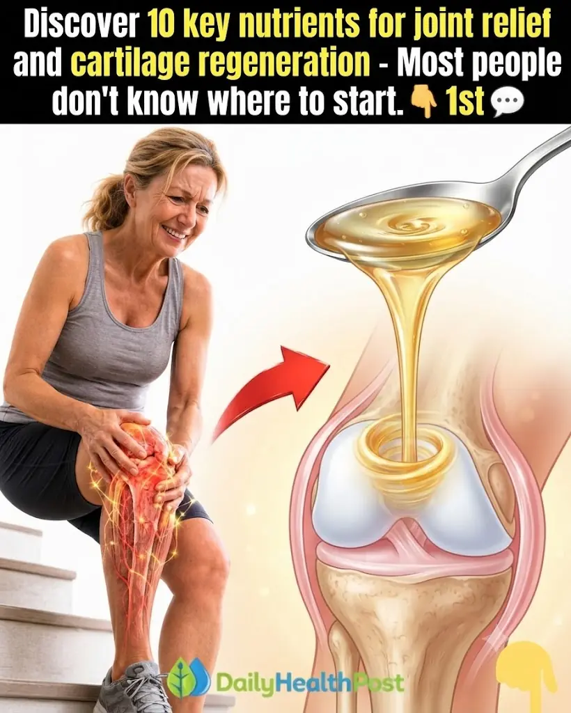 Top 10 foods to heal knee pain and boost cartilage