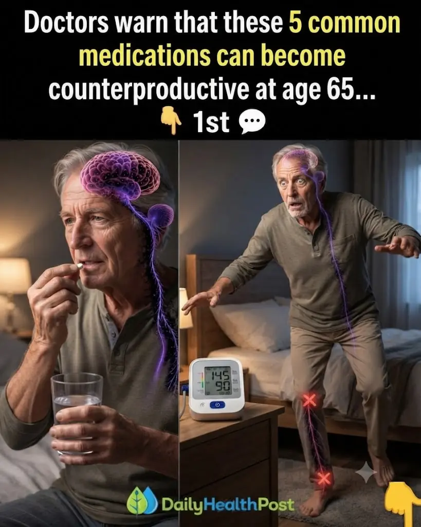 Doctors have a list of 5 common medications that may be doing more harm than good after 65