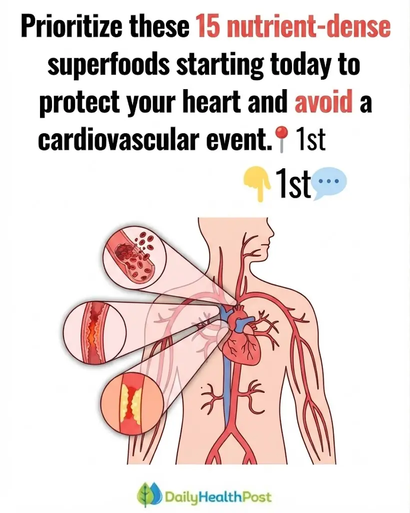 Anyone who wants to avoid having a stroke needs to start eating these 15 foods immediately