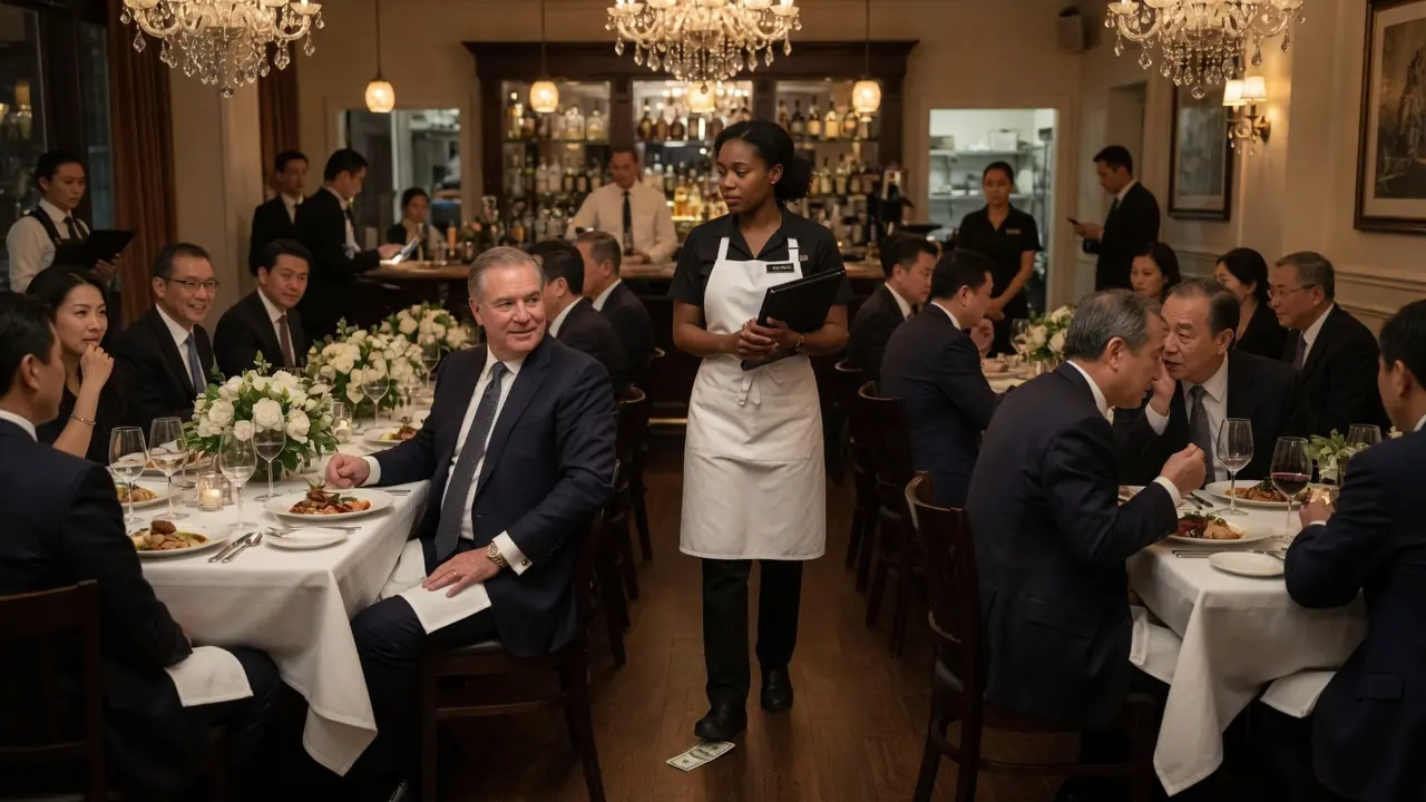 A Millionaire Laughed at a Black Waitress and Offered Her $300,000 to Speak Chinese — Then the Room Went Silent
