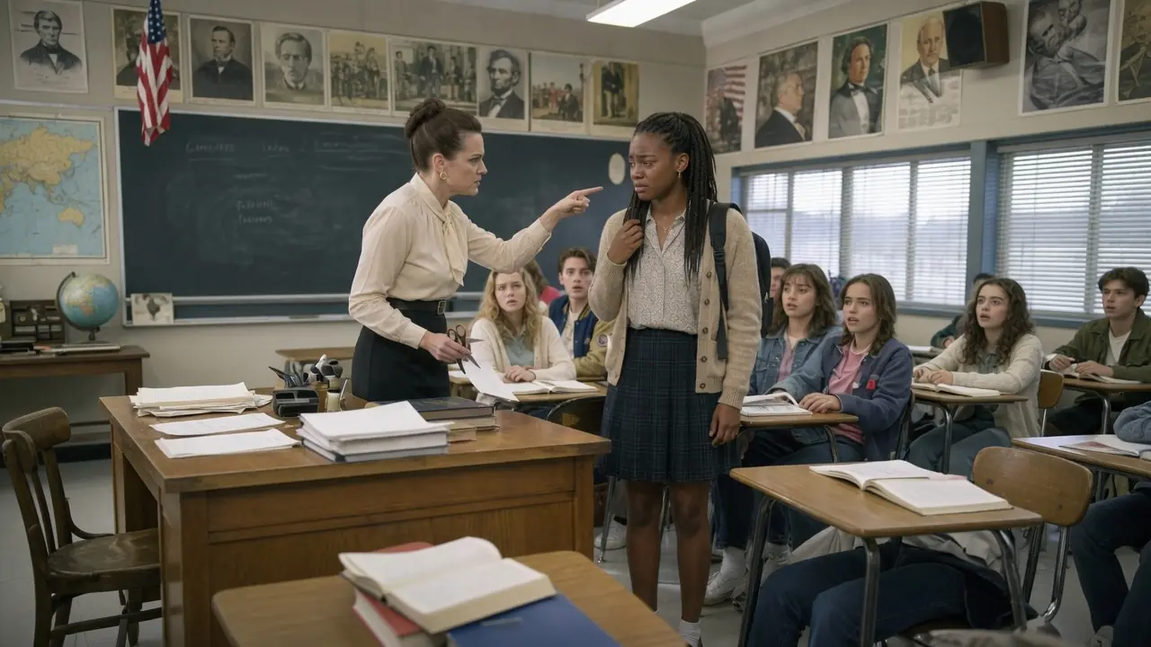 Teacher Cuts Black Girl's Braids — Police Chief and School Board Take Action!