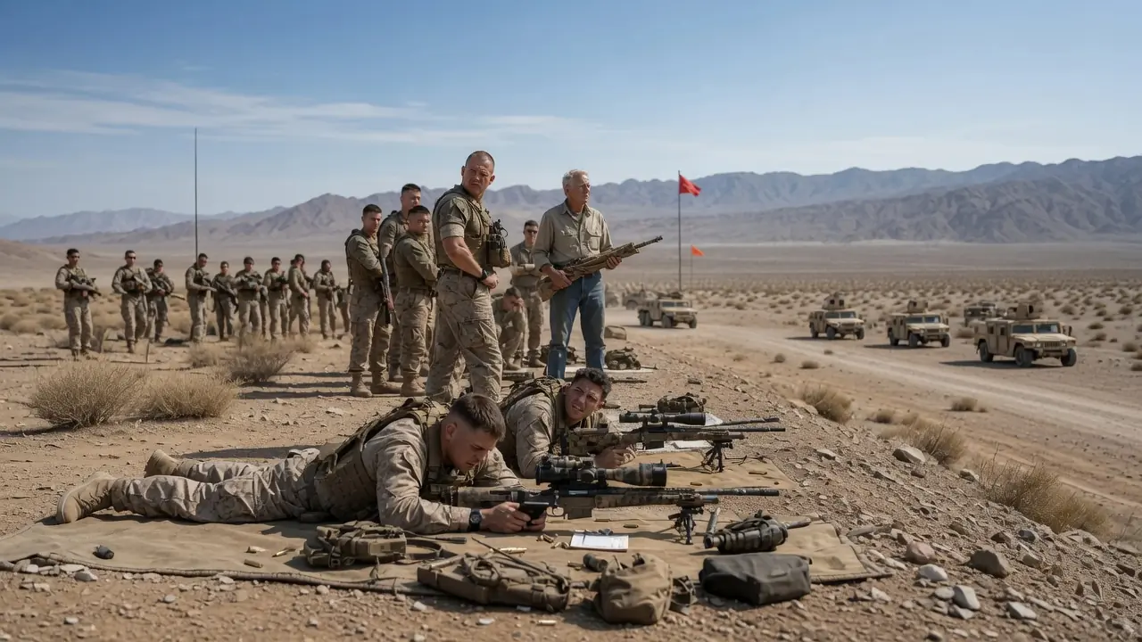 US Marine Snipers Couldn't Hit the Target — Until an Old Veteran Showed Them How