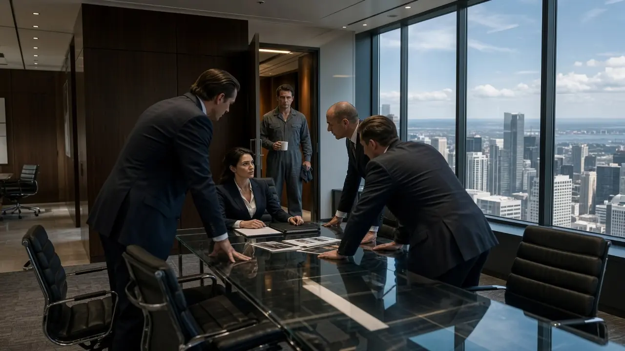 Three Men Thre-atened the CEO — Then the Quiet Single Dad Said Six Words