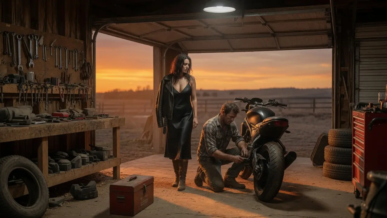 The Mechanic Helped A Mysterious Woman At Sunset — Then His Daughter Called Her A Secret Queen
