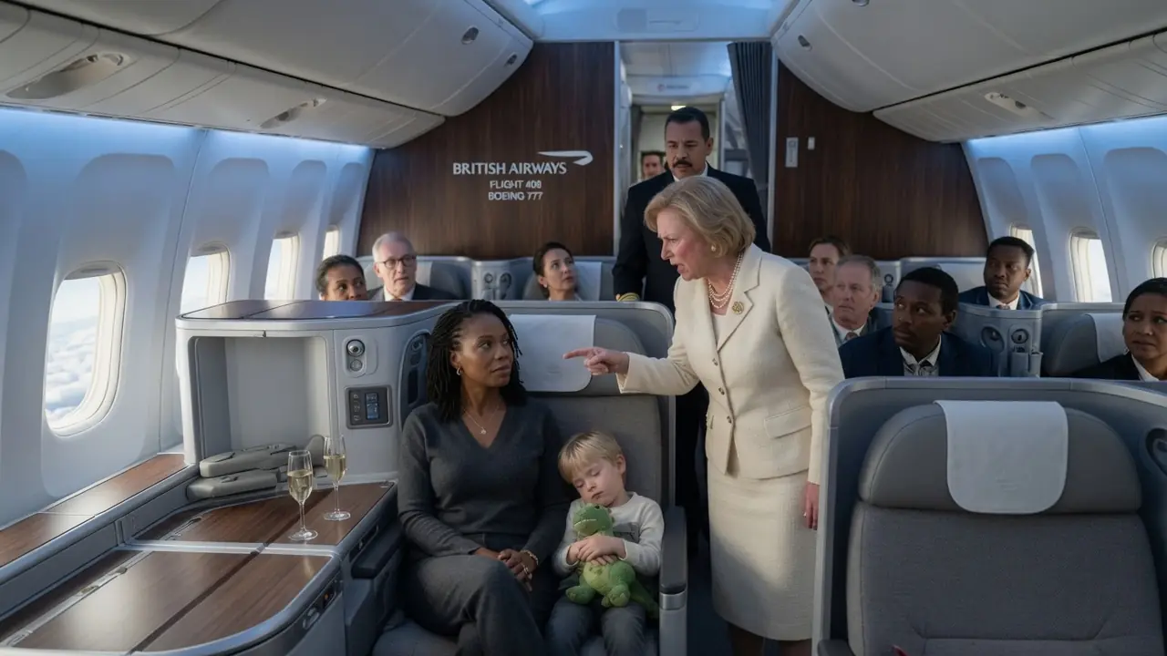 Black Woman in First Class Mistaken for a Nanny — Ends Up Destroying Their Entire World