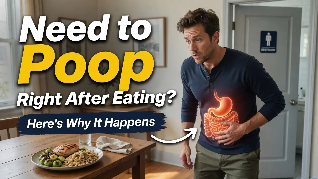 Need to Poop Right After Eating? Here’s Why It Happens