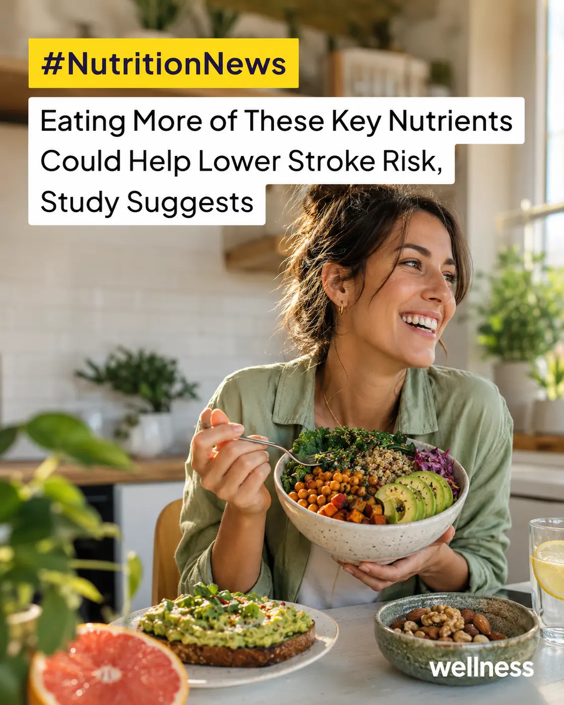 Eating More of These Nutrients May Cut Stroke Risk, New Research Shows