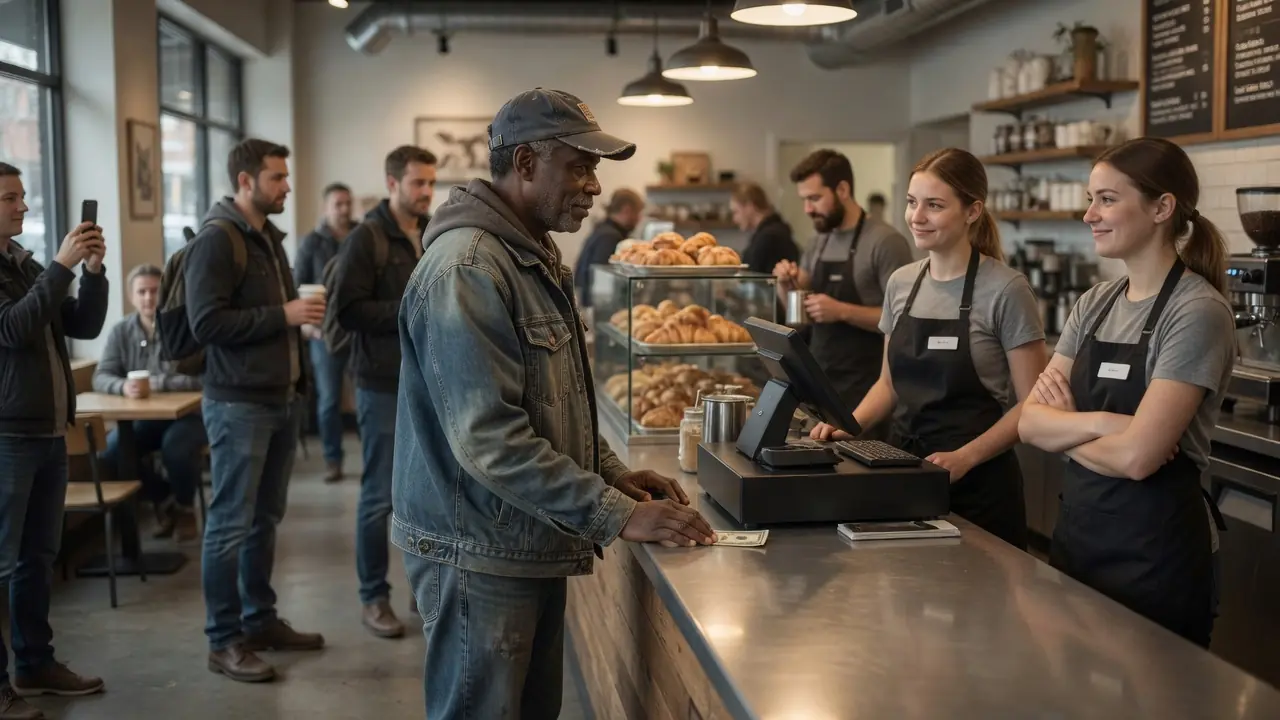 An Undercover CEO Ordered Coffee at His Own Café — Then Overheard Two Cashiers Talking About Him
