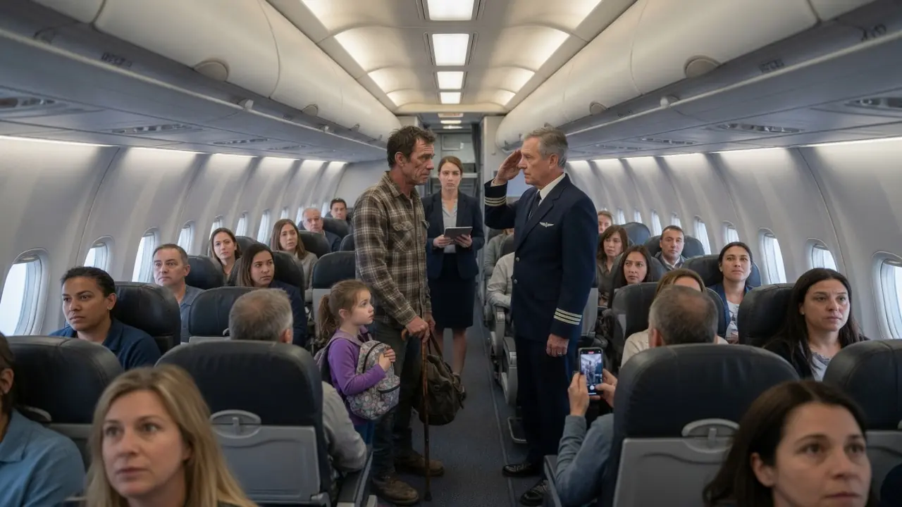 The Airline Threw a Single Dad and His Daughter Out of First Class — Then the Pilot Walked Out And