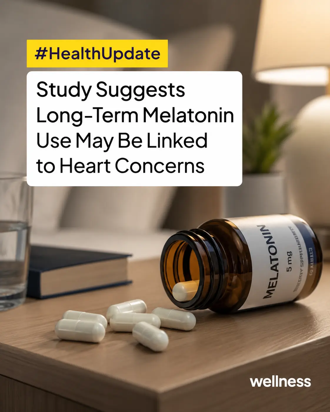 Does Taking Melatonin Increase Your Risk of Heart Problems?