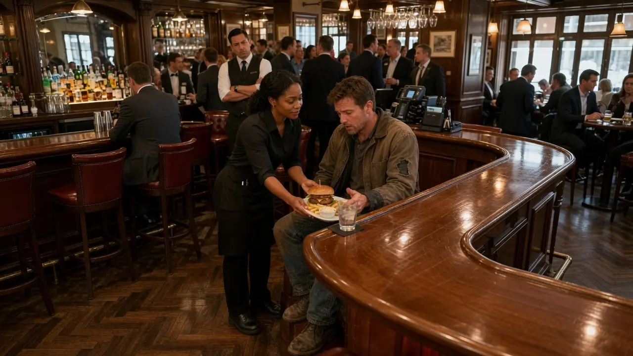 Millionaire Pretends to Be Broke at His Bar — Waitress's Response to His Order Leaves Him Speechless