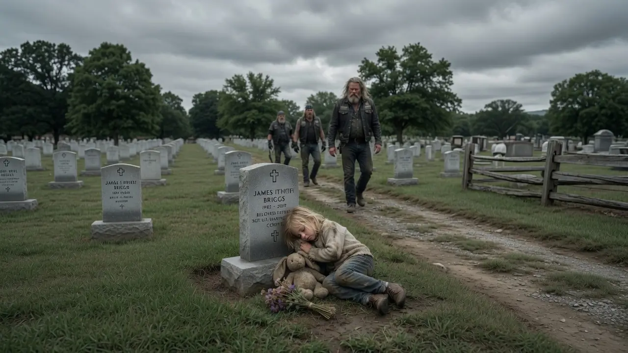 She Slept on a Biker’s Grave Every Night - 1000 Hells Angels Were STUNNED by the Truth
