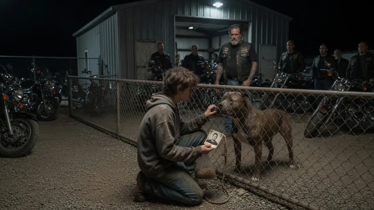 Little Boy Broke Into A Biker Club To Save His Brother’s Dog — The Hells Angels Found Their Lost Family