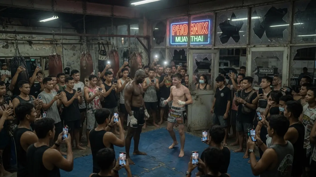 The Champion Mocked A Quiet Father In Front Of His Daughter — Then The Room Went Silent In One Second