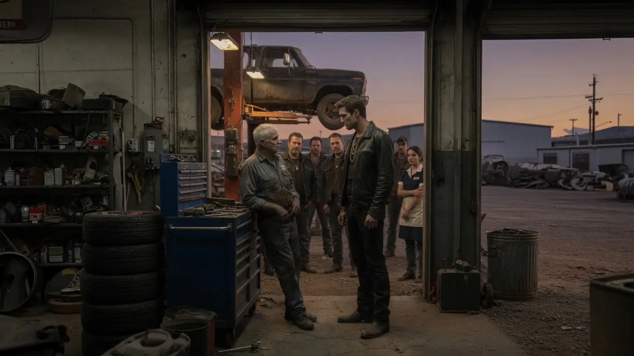 The Gang Shoved An Old Mechanic In His Own Shop — Then The Highway Started To Roar