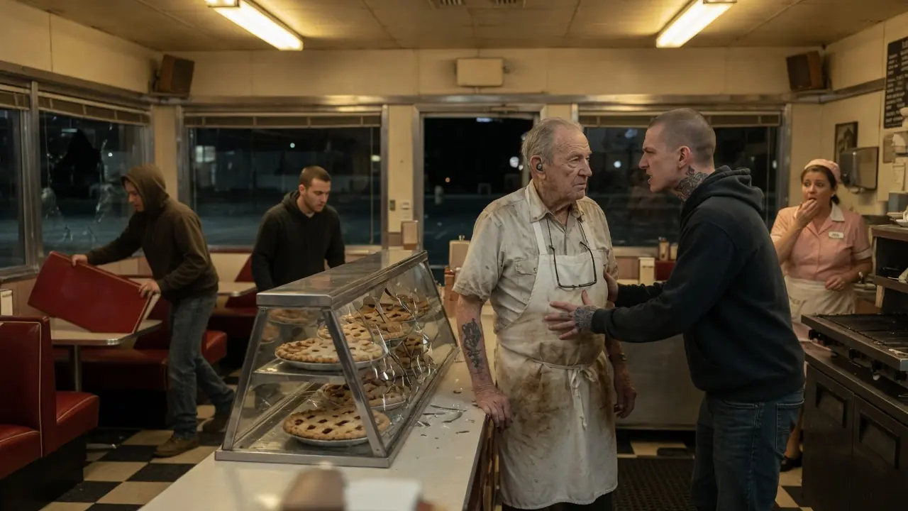 Four Thugs Shoved an Elderly Diner Owner Into a Hot Grill — Then He Made One Phone Call