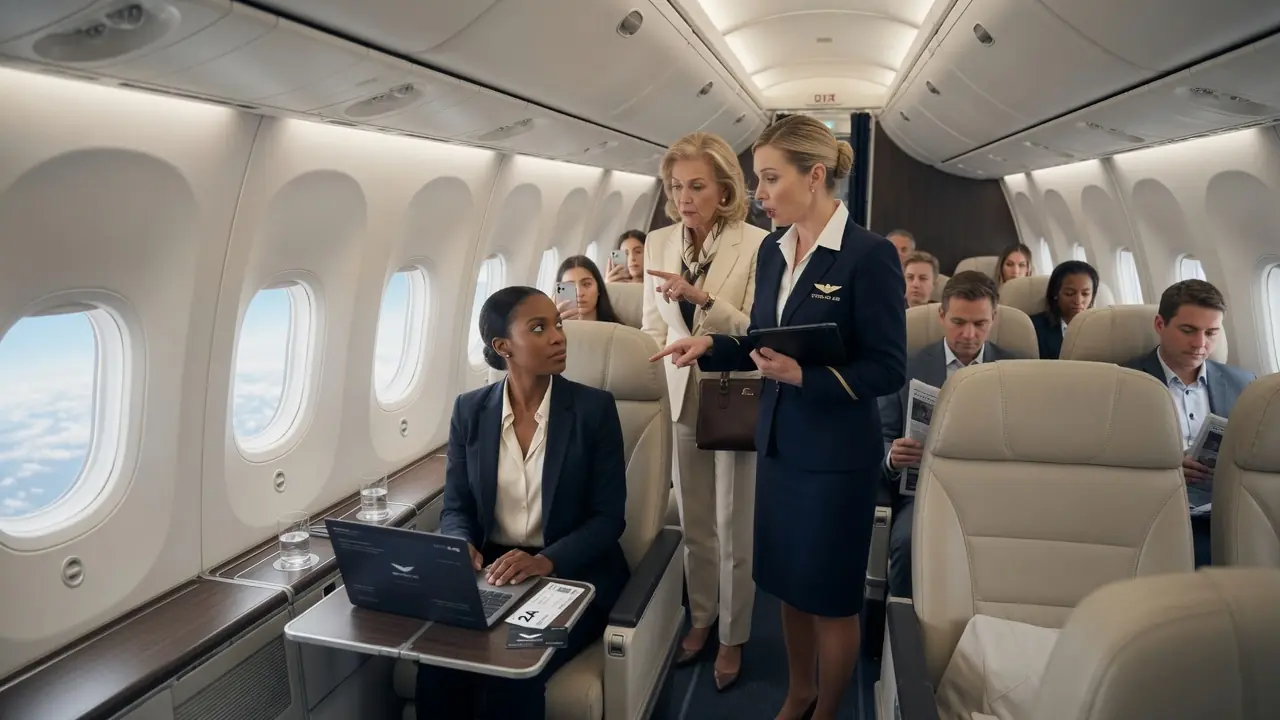 Black CEO Removed from VIP Seat for White Passenger — 5 Minutes Later, The Entire Crew Gets Fired