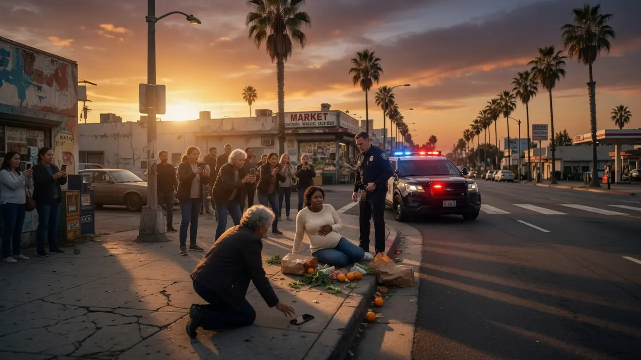 The Officer Knocked Down A Pregnant Woman — Then Someone Picked Up Her Phone