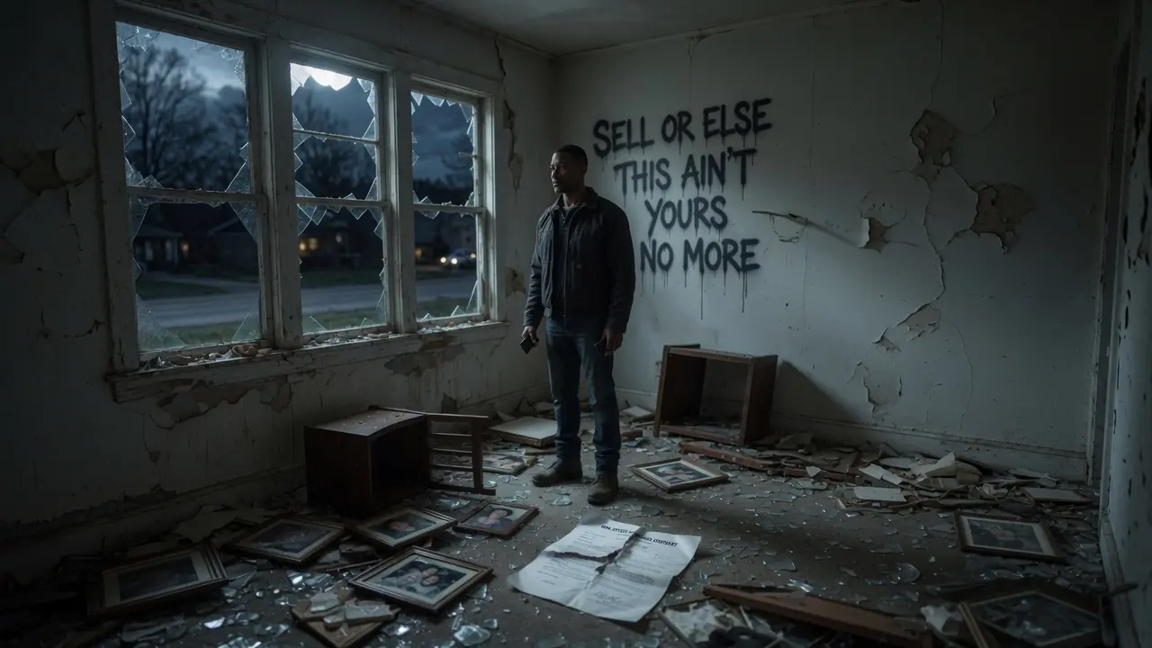 They Destroyed His Home To Force Him Out — Then They Left One Mistake Behind