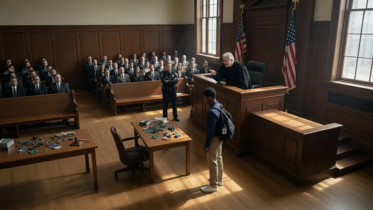 The Judge Ordered the Black Teen to Call His Father — Then the Courtroom Fell Silent