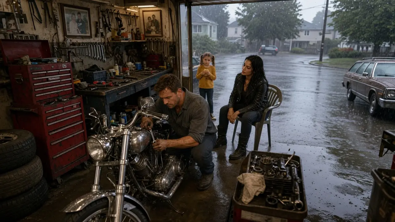 Single Dad Fixed a Stranger's Motorbike — Unaware She Was a Billionaire Searching for Love!