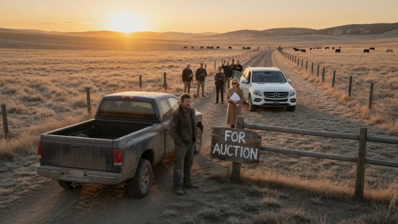 They Tried To Auction His Family Ranch — While He Was Burying His Father