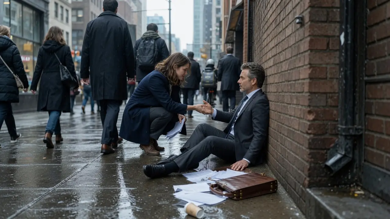 Single Mom Got Fired for Being Late After Helping an Injured Man — He was the Billionaire Boss