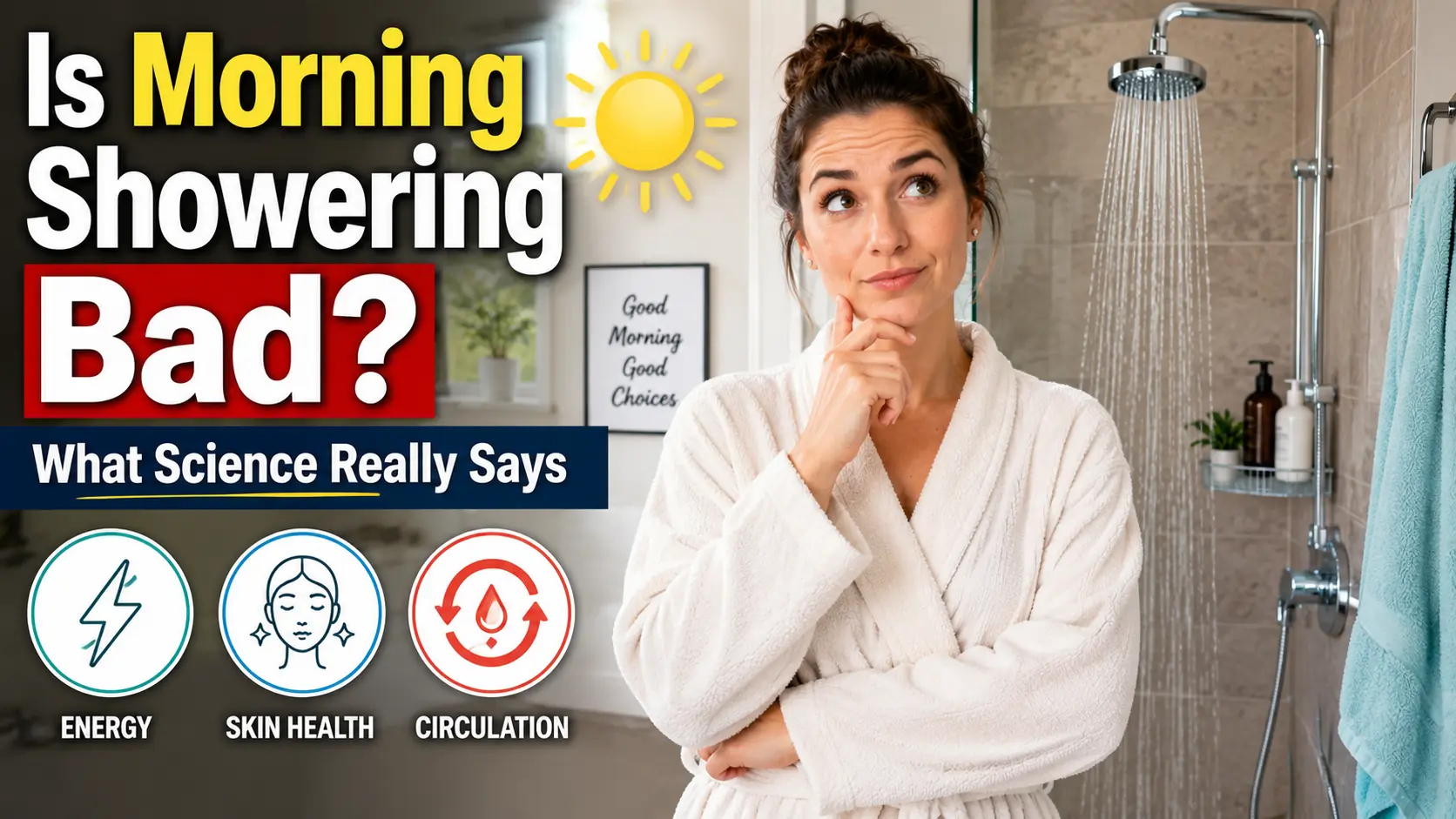 Is Showering in the Morning Bad for Your Body? What the Science Really Says