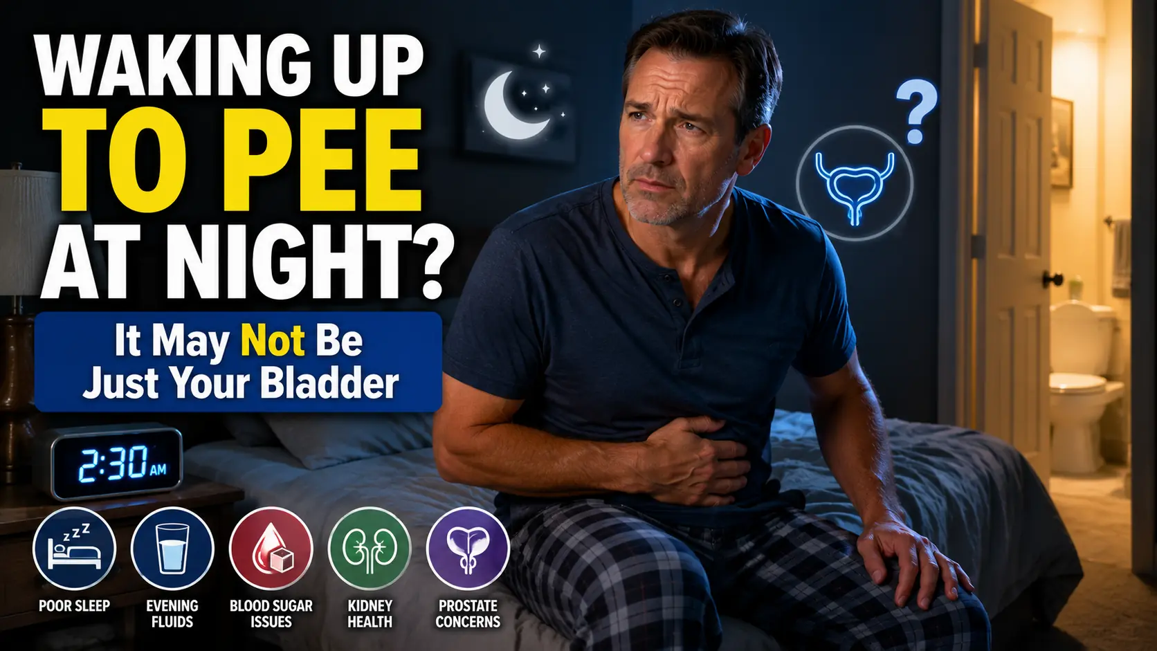 Waking Up to Pee at Night? It May Not Be Just Your Bladder