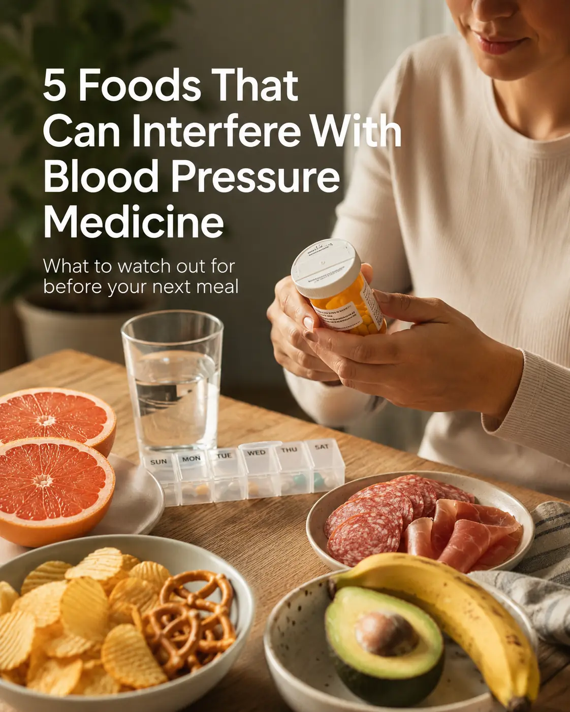 5 Foods to Avoid While Taking Blood Pressure Medication