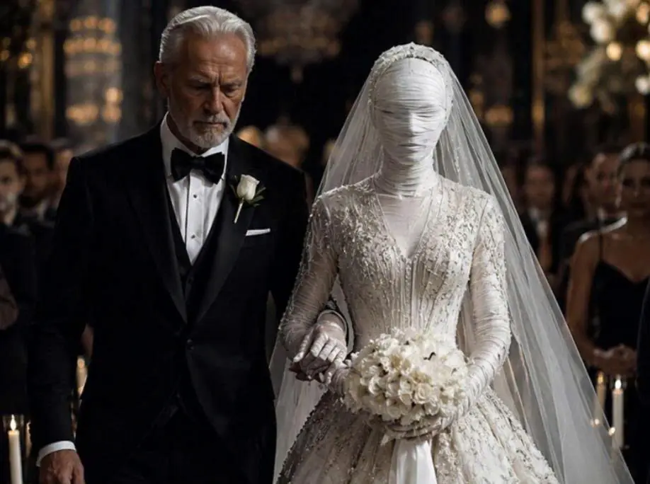 From the day I was born, my father forced me to wear bandages on my face and forbade me from ever taking them off; only after my wedding, on my wedding night, did I finally dare to remove the bandages and see in the mirror something that made my legs give