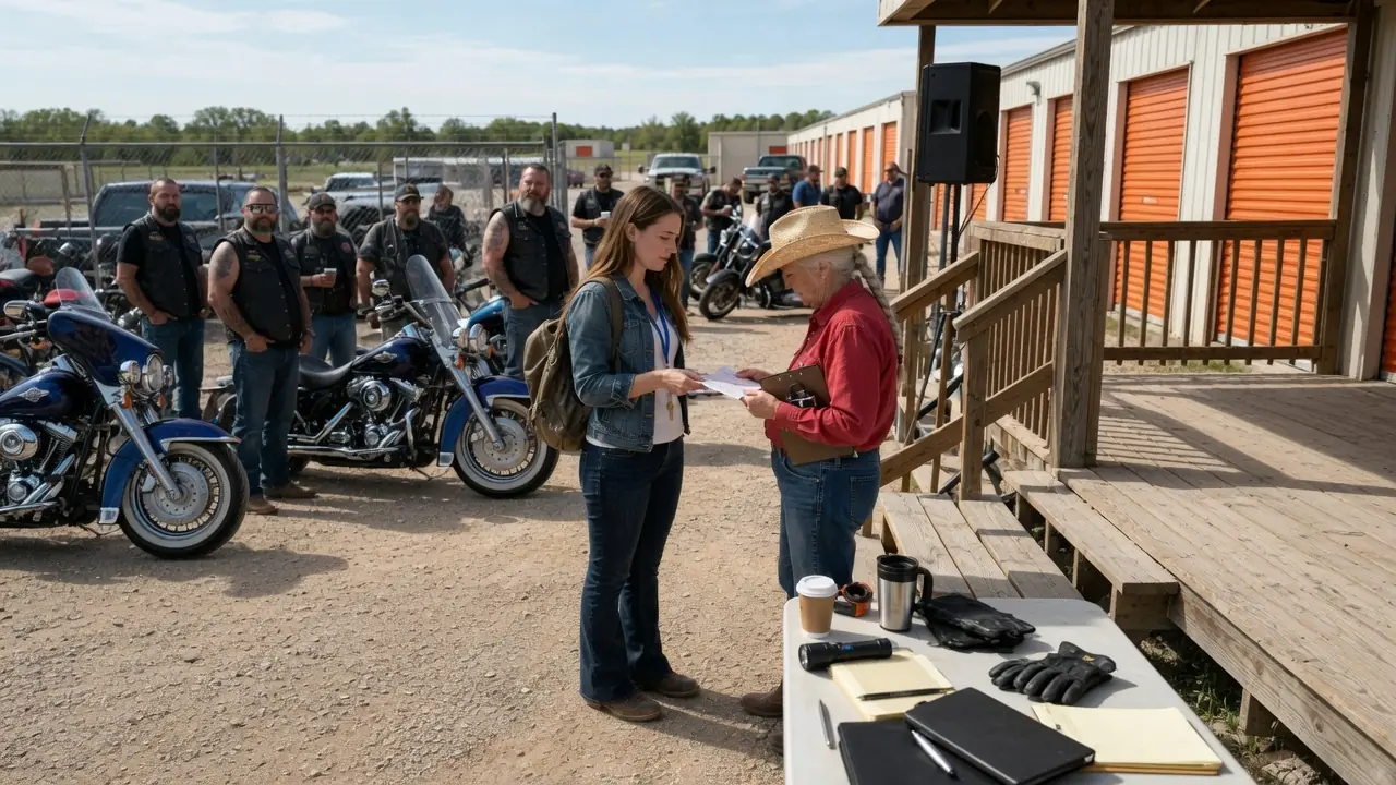 Bikers Mocked a Deaf Girl at a Storage Auction - Then the Auctioneer Changed Lot Seventeen