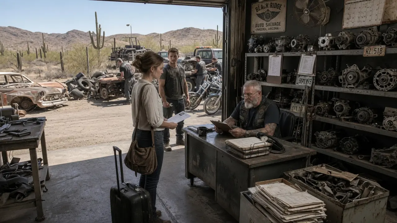 They Rejected the Hells Angels Scrapyard Job — A Desperate Woman Took It