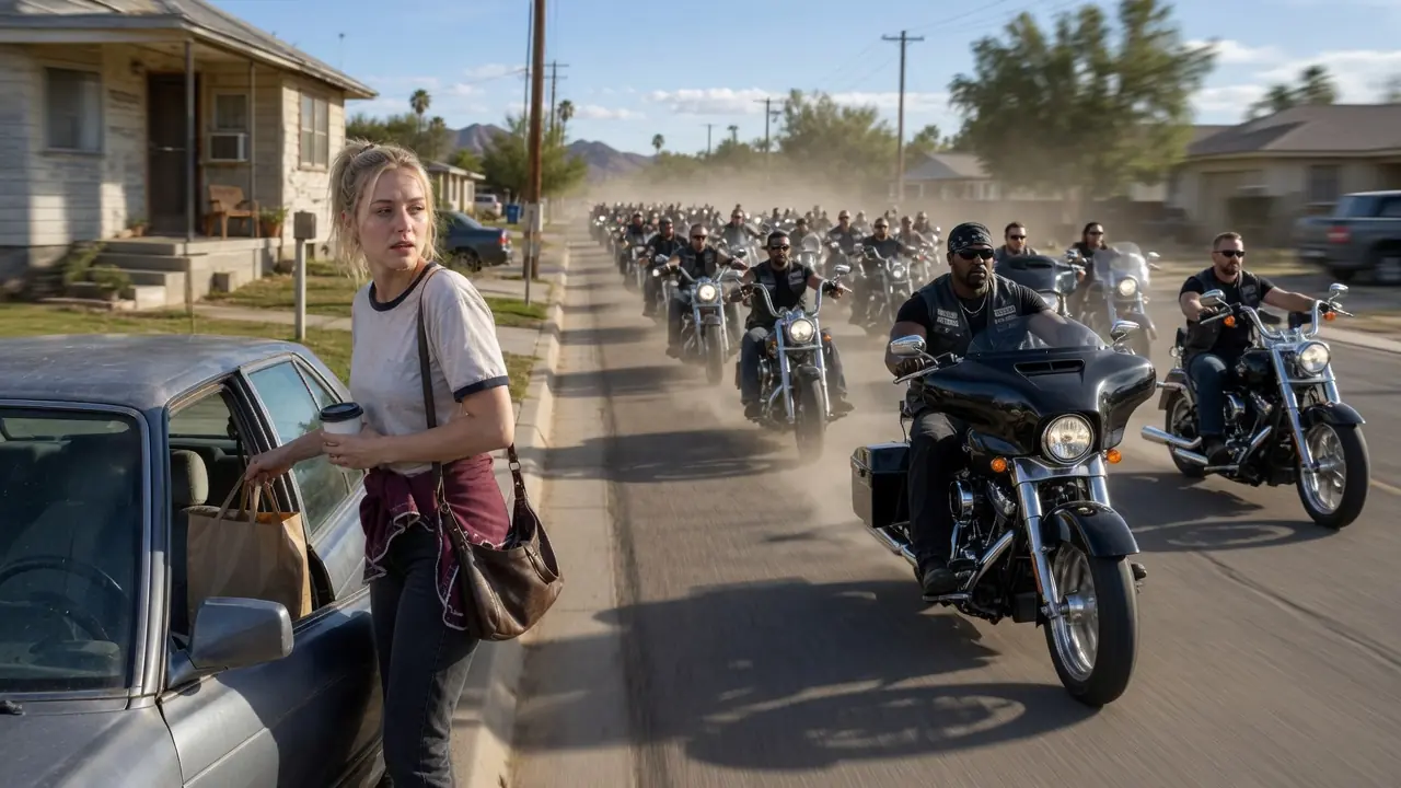She Gave Her Last Drop of Water to a Hells Angel — Then the Angels Came Back for Her