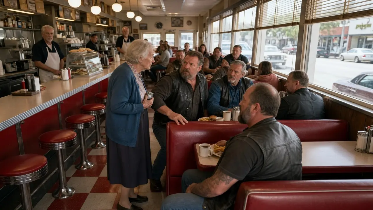 Elderly Woman Asks Hells Angels Biker for Help — 'My Caregiver Told Me to Stay Quiet'