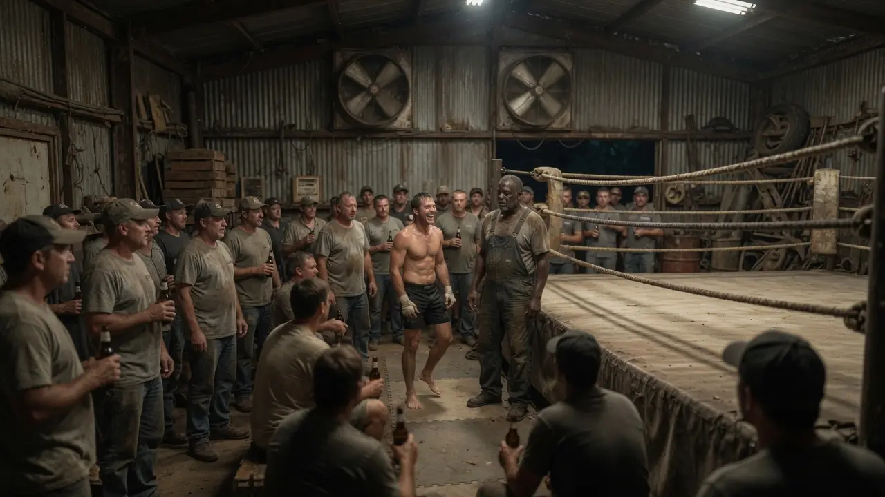 The Young Fighter Paid $500 To Humiliate An Old Farmer — Then The Farmer Took Off His Boots